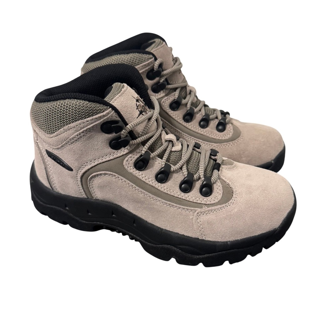 Nevados‎ Hiking Boots Womens Sz 6 Taupe Grey Suede Tioga Trail Gorpcore Nature